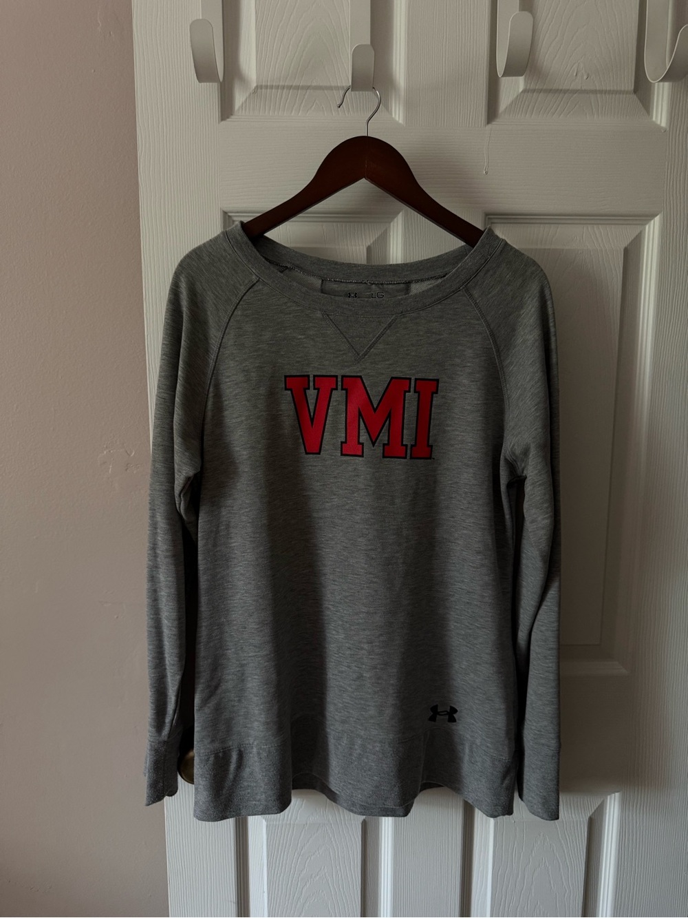 Underarmour Virginia Military Institute VMI Grey Crewneck Sweatshirt Women’s L